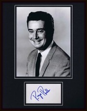 Regis Philbin Signed Framed 11x14 Photo Display 