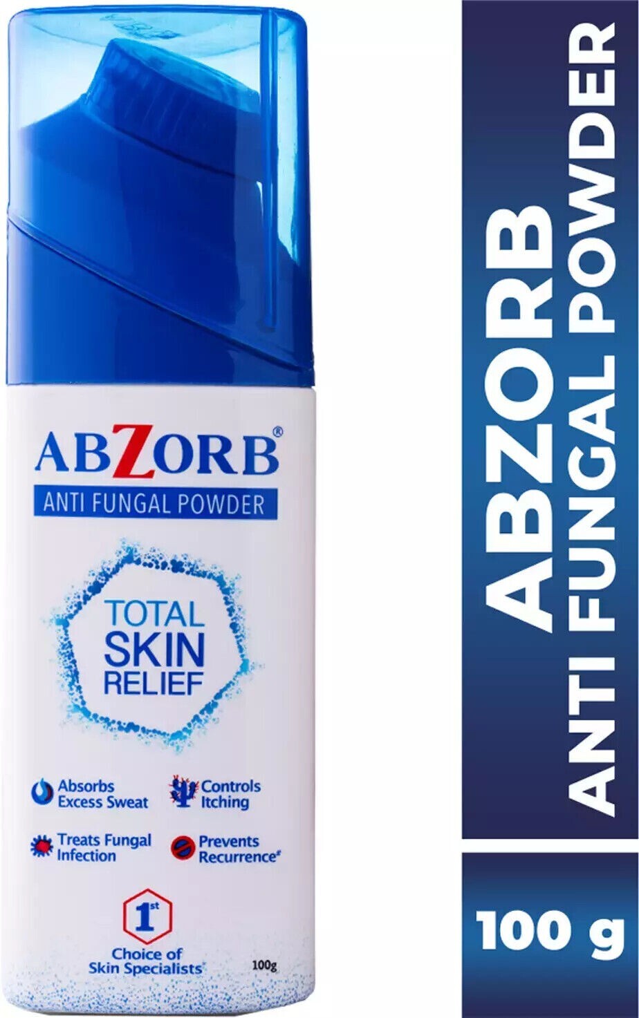 Pack of 2 X Abzorb Dusting Powder for Skn Care, Anti Fungal 100 g eBay