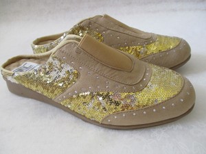 silver sequin slides