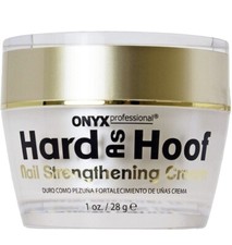 Nail growth, Hard As Hoof Nail Strengthening Cream, 1 fl oz Onyx Professional