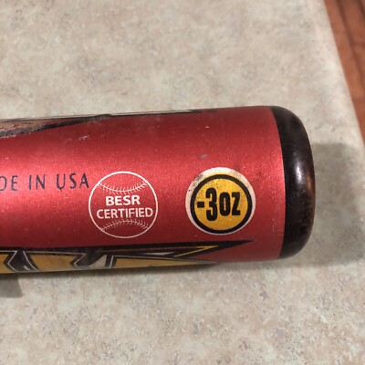 Batte Louisville Slugger TPX Omaha Scandium XS – 33 Pouces / 30 Oz, 2 5/8, BESR, Métal (Années 2000)