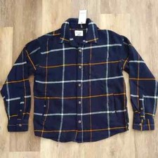 NWT Goodfellow  Co Heavyweight Standard Fit Flannel Button Down Shirt Size M