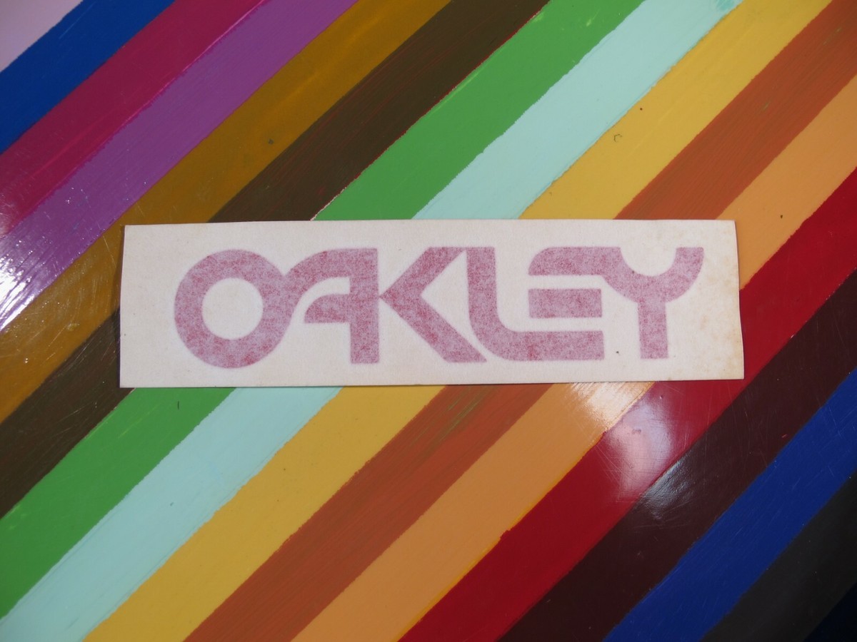 vtg 1980s Oakley surf street skate BMX sticker - Thermonuclear