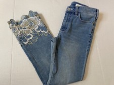 EUC ANTHROPOLOGIE PILCRO AND THE LETTERPRESS HIGH-RISE BOOTCUT SZ-25