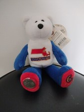 2002 50 States of America Limited Treasures Massachusetts 6th Quarter Coin Bear