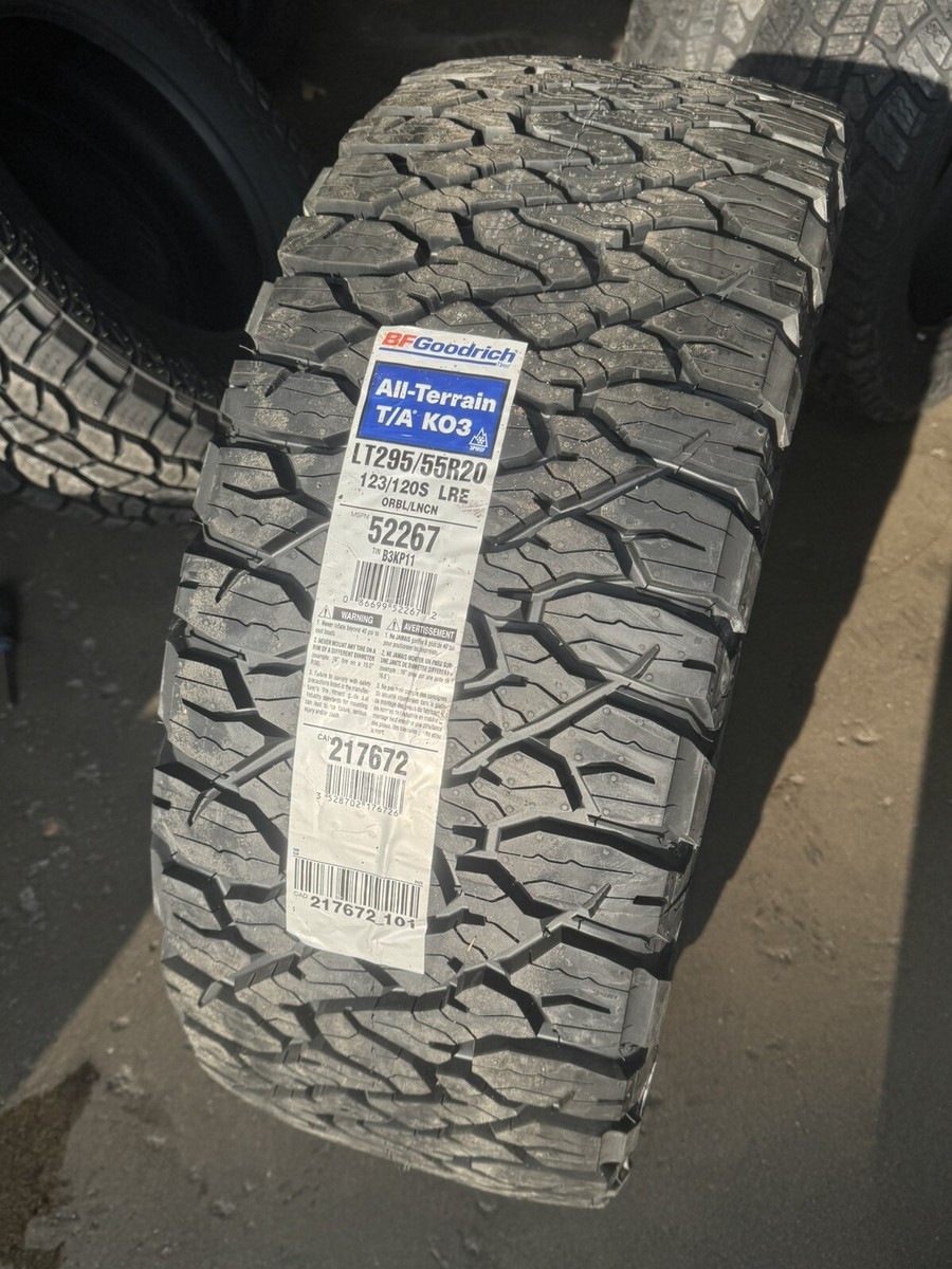 BFGOODRICH All-Terrain T/A KO3 LT295/55R20 123/120S 10 Ply