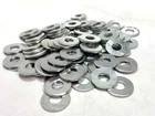 1/4 Flat Washers USS Zinc Steel 9 ounce