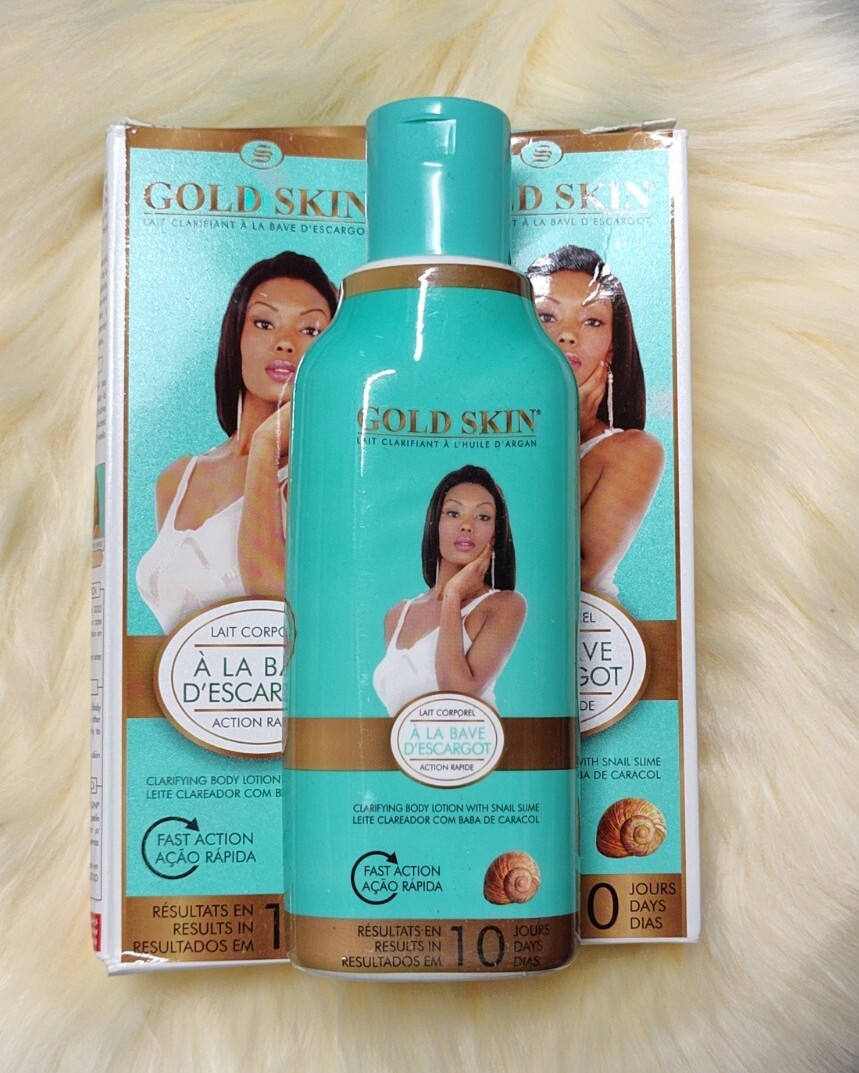 2x Gold skin clarifying body lotion with snail slime 250ml (2 pcs) eBay