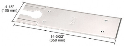 DORMA BTS7410CPPS kaba  Polished Stainless BTS80 Series Cover Plate