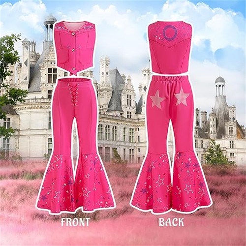 Girls Princess Cinderella Rapunzel Belle Fancy Dress Up Party Birthday Costume - Picture 151 of 161