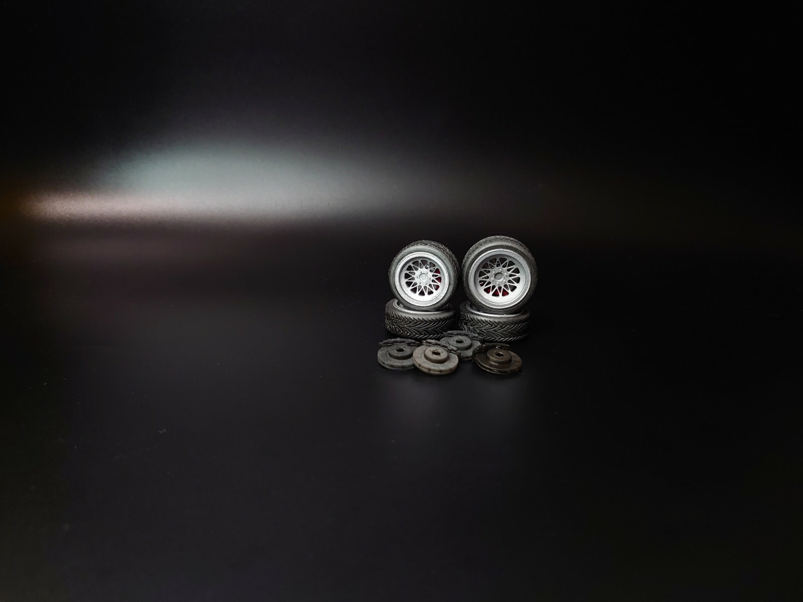 1/24 Chaparral 2J Wheels tires brake discs for diorama or diecast ...