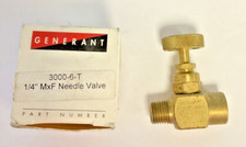 GENERANT 3000-6-T 1/4" MxF NEEDLE VALVE