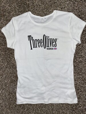 Three Olives Vodka Ladies Tank Top SMALL
