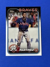 2024 Topps Series 2 J.P. Martinez Rookie #685 Atlanta Braves RC (K)