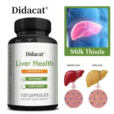 Liver Health Support Supplements, Natural Liver Cleanse Detox and Repair
