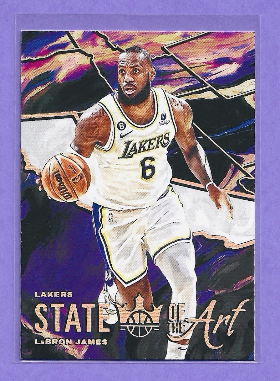 2022-23 Panini Court Kings State Of The Art LeBron James Lakers Case Hit SSP
