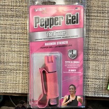 Sabre Max Strength Red Pepper Gel Spray UV Marking Dye. Protection. Made In USA