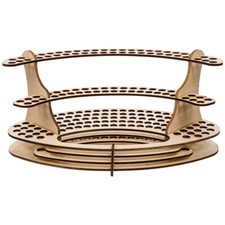 1PC Pen Display Stand DIY Slots Desktop Pen Holder Stand Pen Display Stand