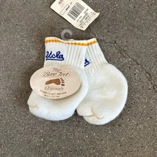 For Bare Feet Originals UCLA bootie infant socks vintage