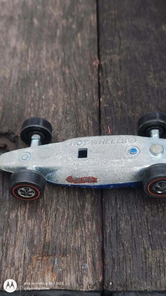 De colección 1969 Mattel Hot Wheels Red Line Shelby Turbine Spectraflame Aqua  Foto 4 de 4