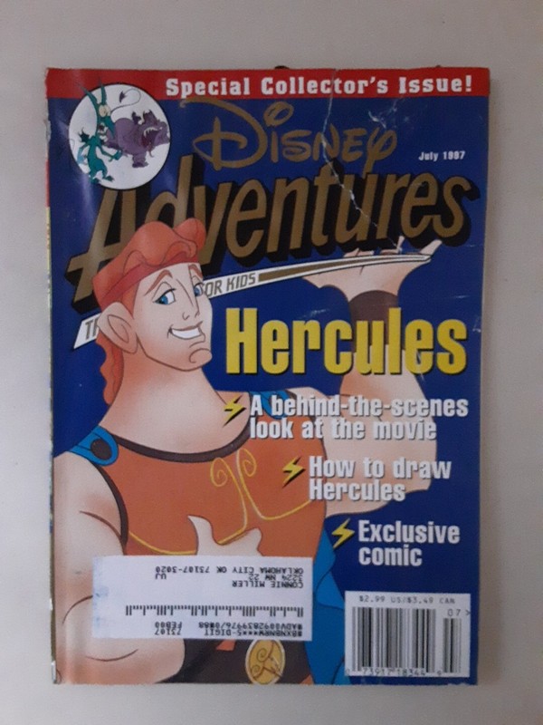 Disney Adventures - July 1997 - Hercules Special Collector’s Issue