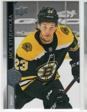 Jack Studnicka 20-21 Upper Deck Extended Series Base #511 Boston Bruins