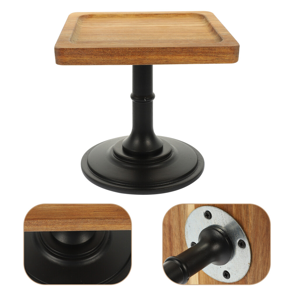 2 Pack Cake Pan Wooden Cupcake Stand Plate for Wedding Makeup Tray eBay