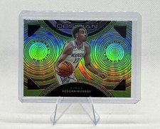 2022-23 Panini Obsidian Keegan Murray Asia Green Flood /25 Tunnel Vision RC #20