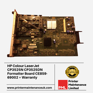 HP Color LaserJet CP3525N CP3525DN Formatter Board CE859-69002 + Garantie