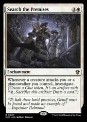 Search the Premises #81 Rare Commander: Murders at Karlov Manor MTG