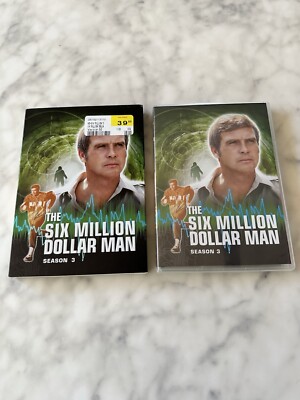 THE  SIX MILLION DOLLAR MAN: The Complete Season 3 DVD