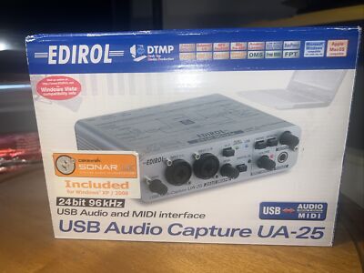 Edirol UA-25 USB Audio Interface - Roland : MIDI EDIROL 0 & UA