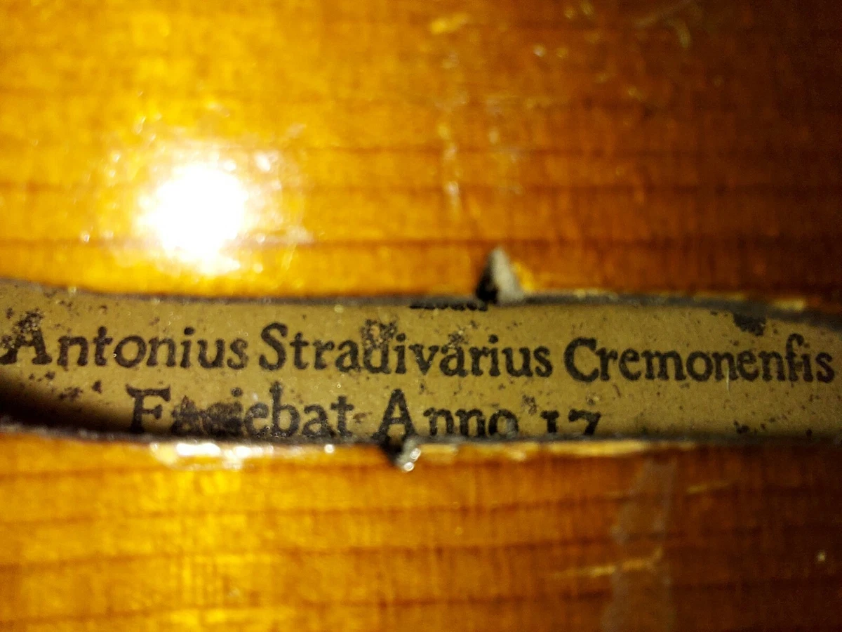 Antonius Stradivarius Cremonensis Faciebat Copy Anno 17 Violin, Good  Condition