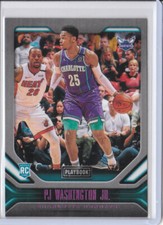 19-20 2019-20 Playbook Pink #167 PJ Washington Jr. - Charlotte Hornets