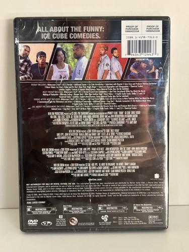 4 Film Favorites: Ice Cube Collection, Ice Cube (R DVD 2008) Sealed - Imagen 2 de 2