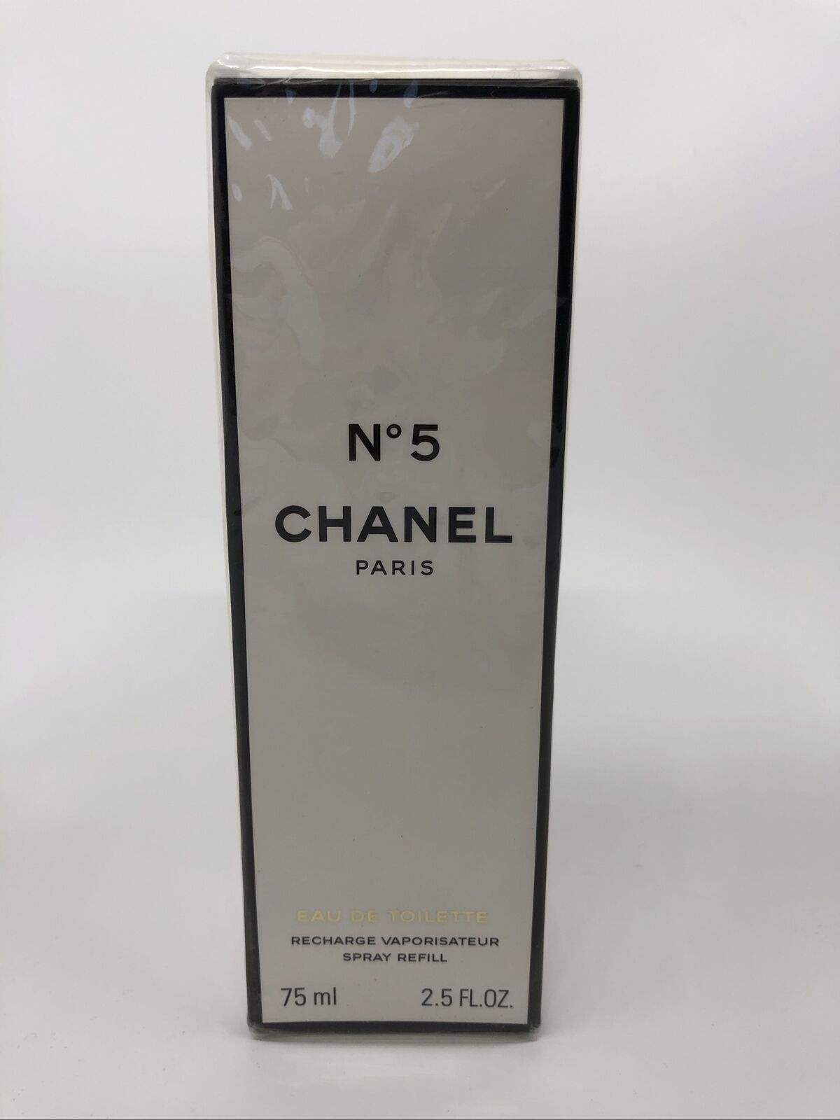 Chanel No 5. Eau De Toilette Recharge Perfume Spray Refill 2.5 Oz. Sealed