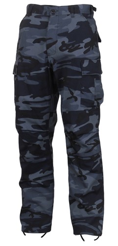 Carga BDU Camuflaje Militar Azul Oscuro Pantalones Pantalones Camuflaje  fatiga Pantalones 4712 | eBay