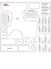 Monster Bash flipper set completo Mylar