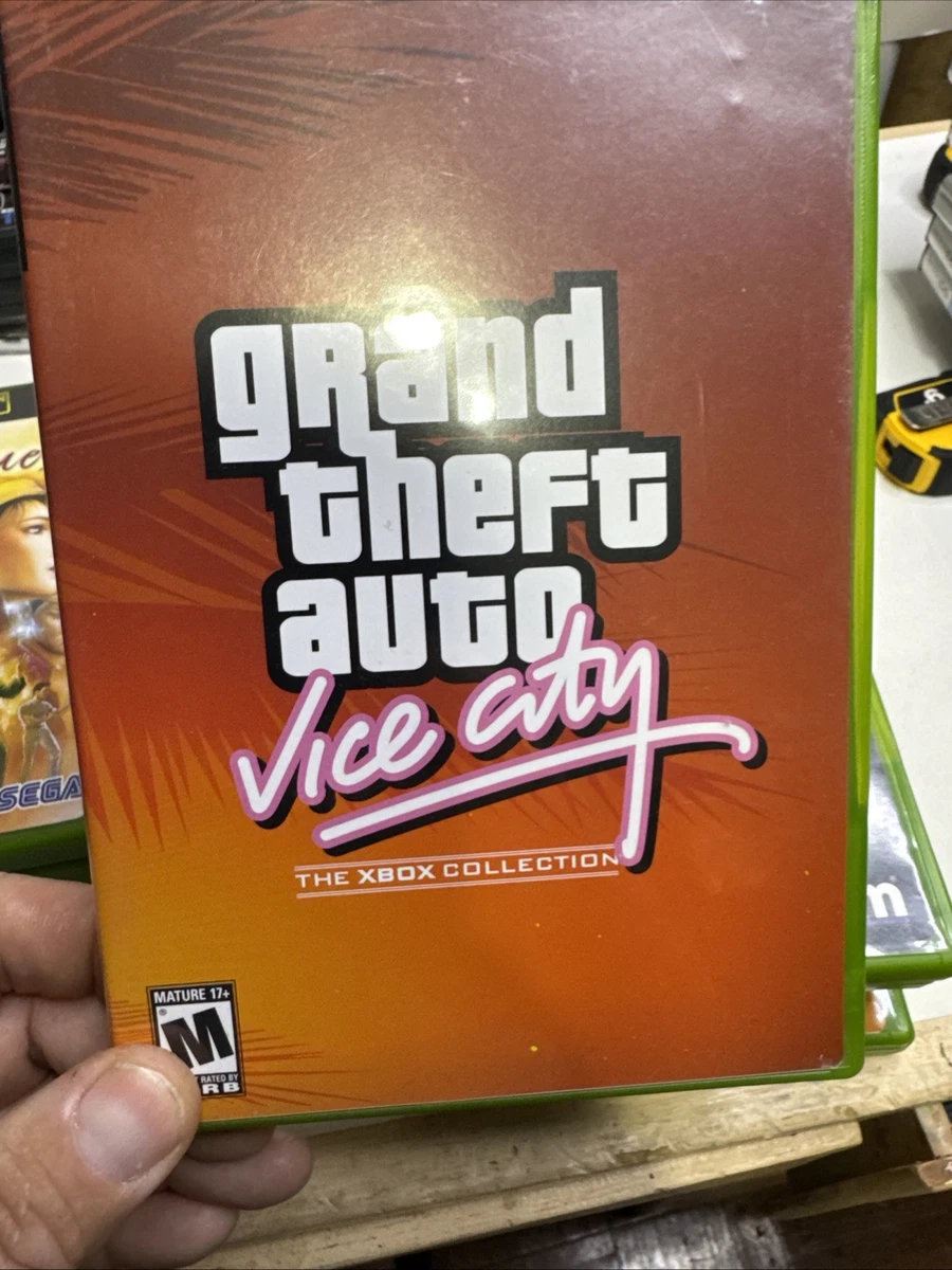 25+ Grand Theft Auto: Vice City Microsoft Xbox Video Games for