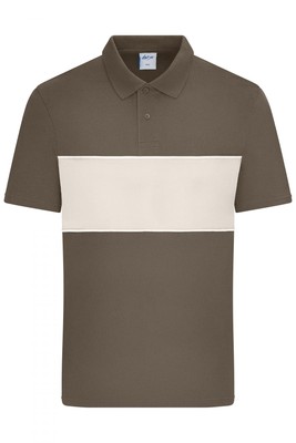 Polo colour-block UNISEX Unisex Poloshirt mit Kontrasteinsat | 8050