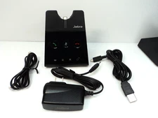 Jabra Engage 65 WHB051BS Wireless Headset Base w/Power Supply, USB, Phone Cables