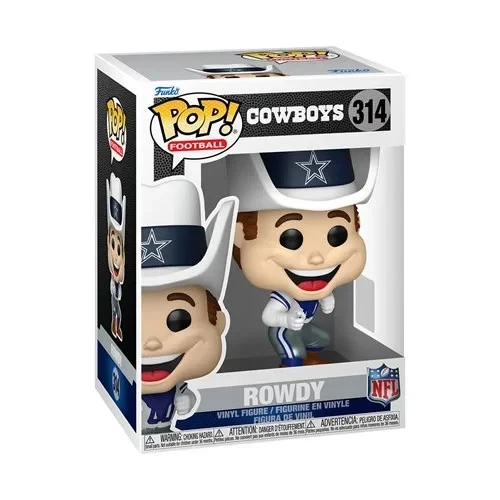 Funko Pop! NFL Mascots: Cowboys - Rowdy Protector
