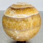 Natural Yellow Calcite Sphere Quartz Crystal Polished Ball Reiki Healing 3420G — photo 8