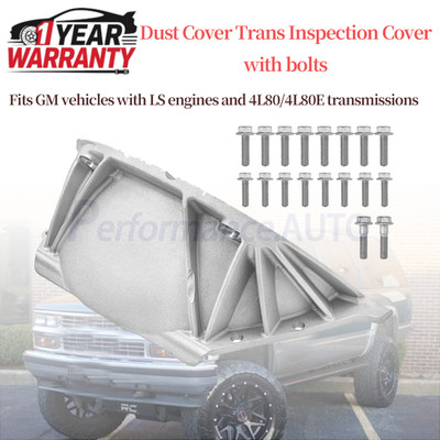 4l80/4l80e Trans Inspection Cover Transmission Dust Cover Kit W/ Bolts 15765623