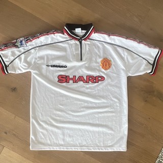 Maglia Manchester United / Sharp Umbro taglia M stagione 1998/1999