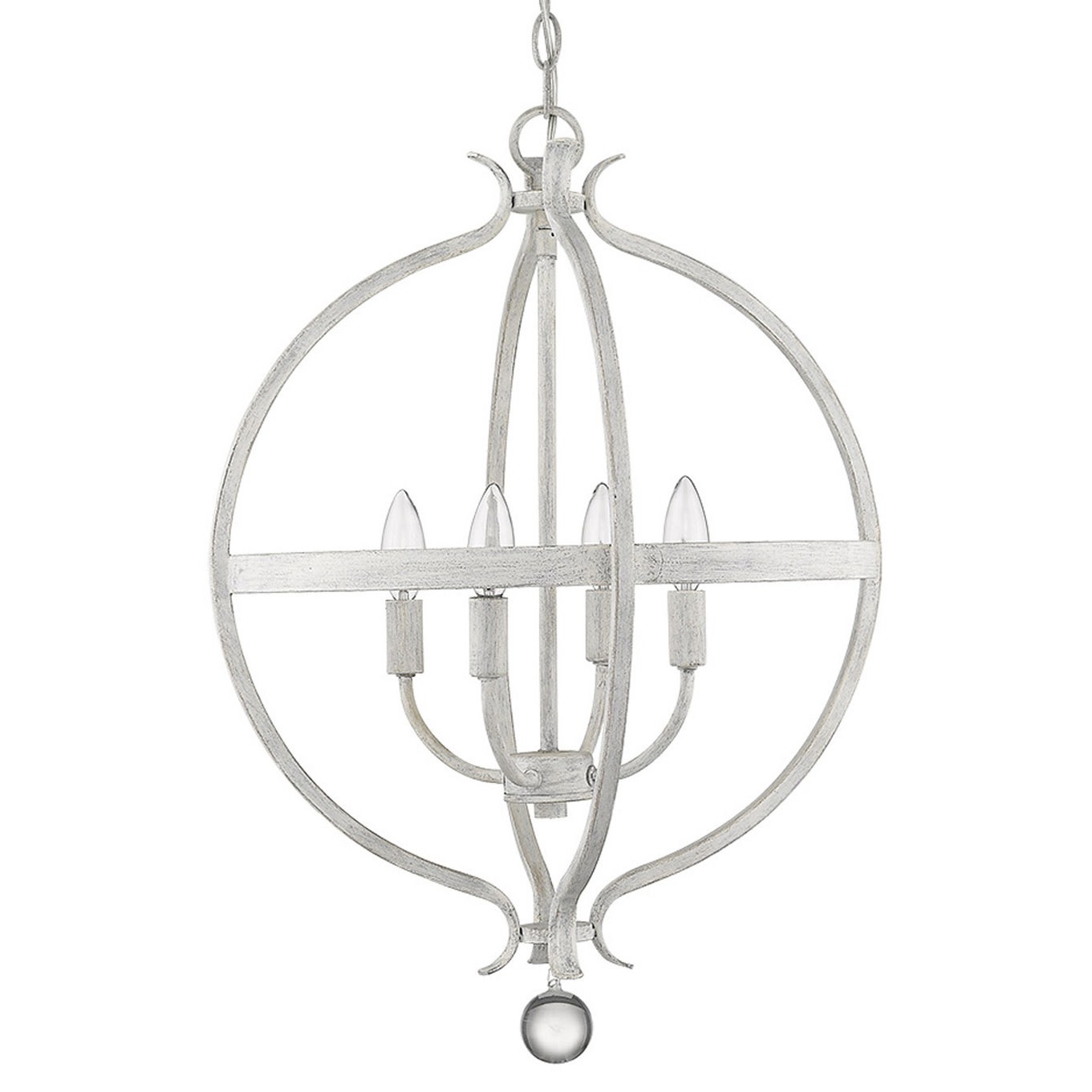 Acclaim Lighting IN11341 Callie 18W Crystal Chandelier in Country White