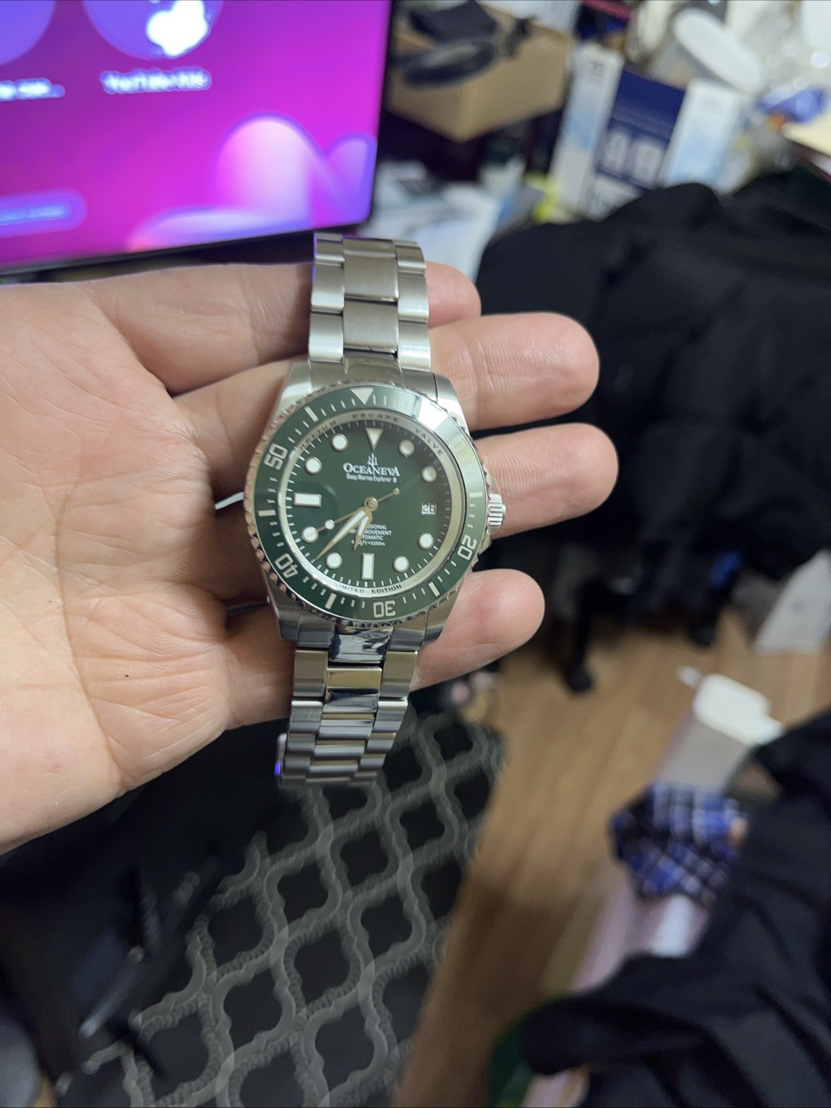 Oceaneva Deep Marine Explorer II Automatic 1250M … - image 1