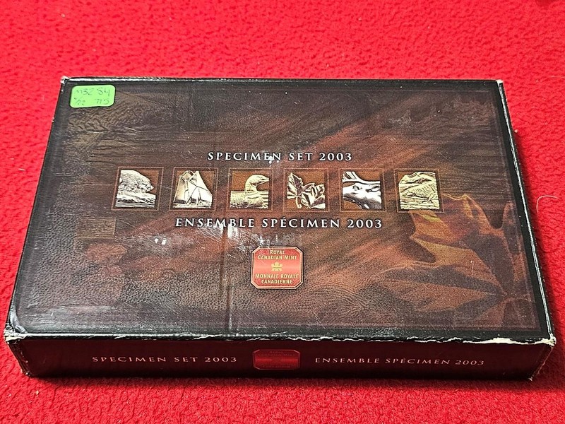 Canada 2003 Royal Canadian Mint 7 Coin Specimen DOLLAR Set   HAS WEAR   #MF-3284
