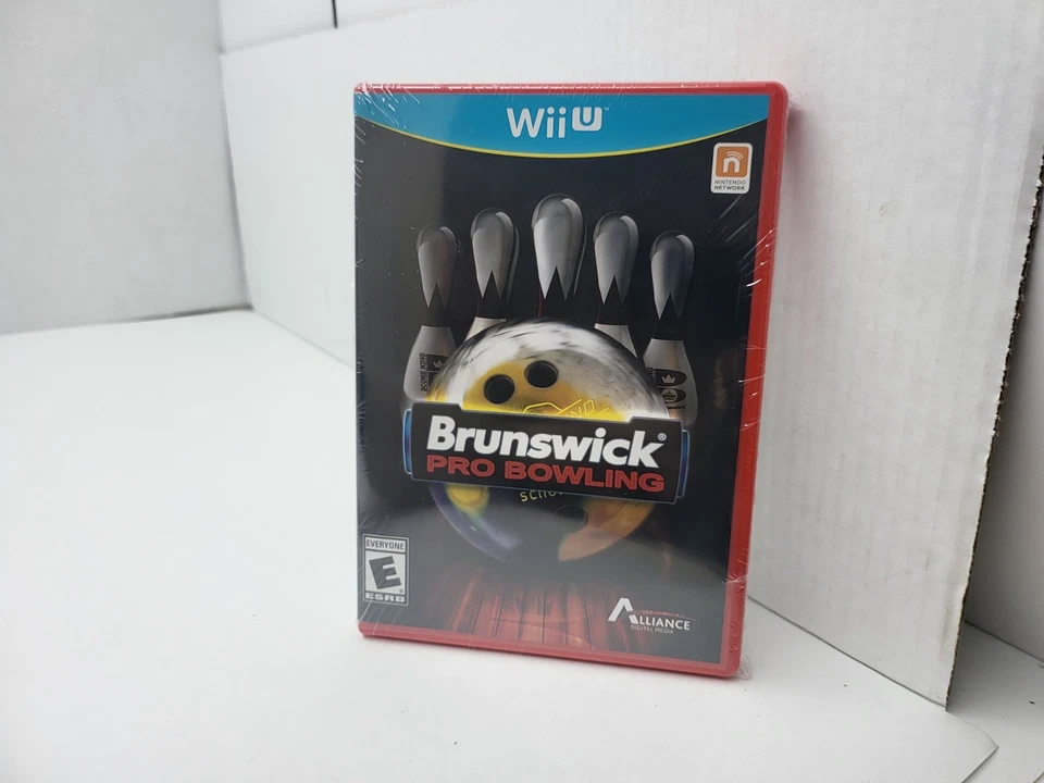 MINT NEW BRUNSWICK PRO BOWLING FOR NINTENDO WII U IN RED CASE  ### - Image 3 of 4