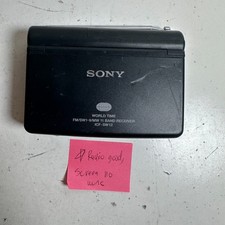 Vintage Sony ICF-SW12 World Time 11 Band FM/SW1-9/MW Portable Receiver Radio